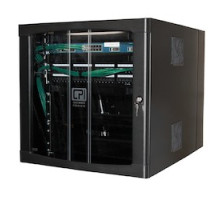 CHATSWORTH PRODUCTS CPI  11901-724  Wall-Mount Cabinet, CUBE-iT+ Wall-Mount Cabinet, Plexi, Glass Door, 24