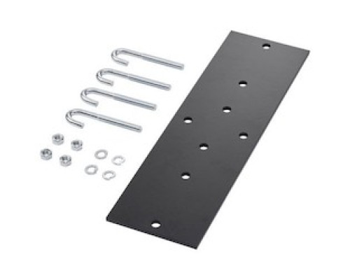 HOFFMAN ENCLOSURES INC  LRRMPBLK15   RACK TO RUNWAY MOUNTING PLATE KIT - INCLUDES HARDWARE BLACK