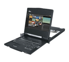 MIDDLE ATLANTIC PRODUCTS  RM-KB-LCD17KVMHD   High Definition Rackmount Consoles with KVM