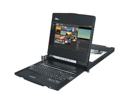MIDDLE ATLANTIC PRODUCTS  RM-KB-LCD17KVMHD   High Definition Rackmount Consoles with KVM