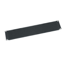 MIDDLE ATLANTIC PRODUCTS  VTB-2   Vent Panel, 2 RU, Light Blocking, 64% Open Area