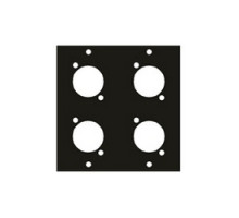 MIDDLE ATLANTIC PRODUCTS  CANARE4   UCP Module, Four Canare Punchouts