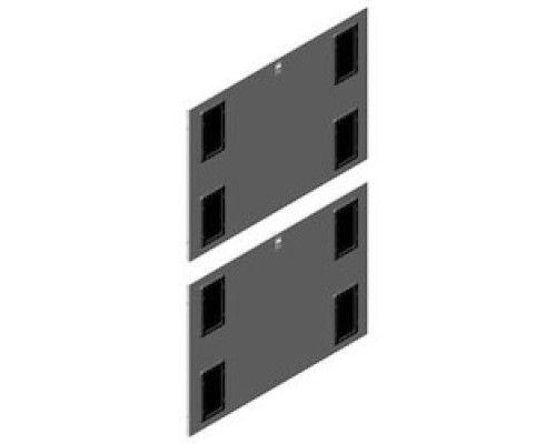 CHATSWORTH PRODUCTS CPI  39047-E10  Side Panel 6 Slide, Brush, 41.3