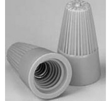 THOMAS & BETTS 329-BP  Bulk Pack Gray XTP Non-winged Wire Connector. 1000 pieces