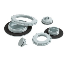 HOFFMAN ENCLOSURES INC AS150200250NM  Hole Seal 2 , 1.5in, 2in, 2.5in Conduit, Size/Dims: 3.50 Dia., Material/Finish: Plastic