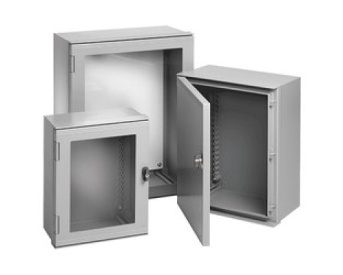 HOFFMAN ENCLOSURES INC  UU606020   ULTRX TYPE 4X ENCLOSURE    625LX612W W/SOLID DOOR    FIBERGLASS LT-GRAY