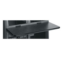 MIDDLE ATLANTIC PRODUCTS  WS1-S18-GBF   Work Surface, Black Trim, Finished