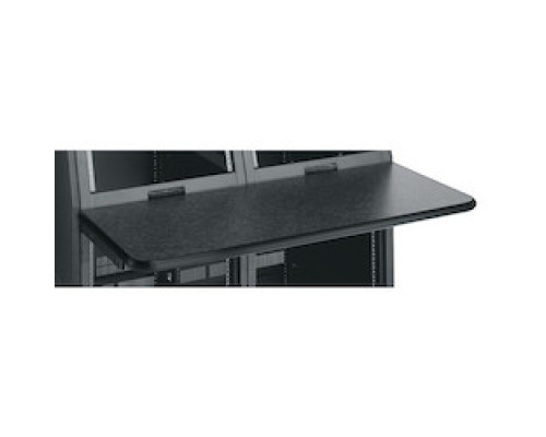 MIDDLE ATLANTIC PRODUCTS  WS2-S18-GBR   2 Bay Work Surface, Black Trim, Right