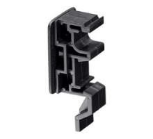 LEVITON  DNRAL-ACC   Din Rail Bracket Kit Compatible With Std And Low-Profile 35Mm Symmetrical Din Rails And 32Mm Asymmetrical Din Rails. Use With Sdx Mini Wall-Mount Enclosure.