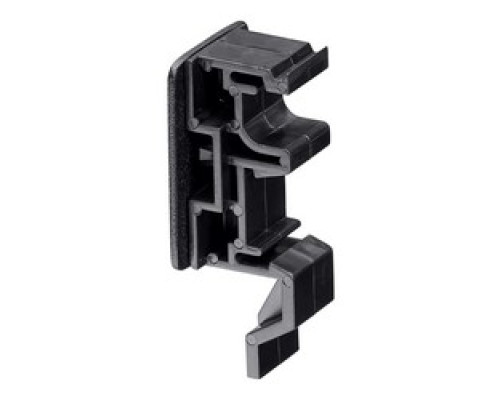 LEVITON  DNRAL-ACC   Din Rail Bracket Kit Compatible With Std And Low-Profile 35Mm Symmetrical Din Rails And 32Mm Asymmetrical Din Rails. Use With Sdx Mini Wall-Mount Enclosure.