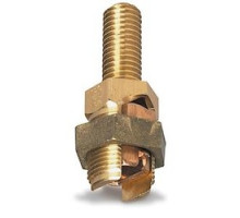 THOMAS & BETTS  SP3DL-WN   Long Stud Double Service Post Connectors for Conductors 3 - 10 Stranded, 2 - 10 Solid, Stud Size 3/8 - 16 x 1 1/8, with Nut and Washer