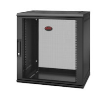 APC BY SCHNEIDER ELECTRIC  AR112SH4   APC NetShelter 12U Wallmount Rack Enclosure Cabinet Single Hinged Switch Depth