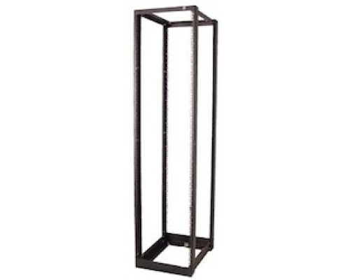 CHATSWORTH PRODUCTS CPI  15212-701  2-Post Rack, ADJUSTABLE SERVERRACK, 38U, 575MM-725MM SQ MTNG HOLES, 6FT HIGH, BLACK
