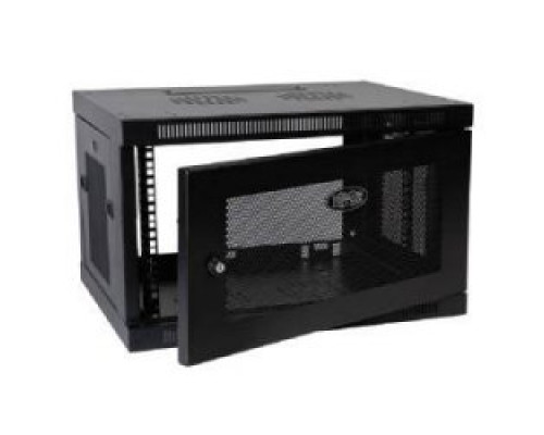 TRIPP LITE  SRW6U   Tripp Lite 6U Low-Profile Wall-Mount Rack Enclosure Cabinet, Removable Side Panels, 15H x 24W x 18D