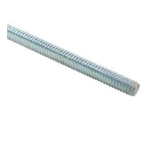 THOMAS & BETTS  R 1028   Rod, Continuous Threaded, Galvanized Steel, Ultimate Load 900 Pounds, Rod Size 1/4 Inch - 20, Length 10 Feet