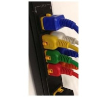 APC BY SCHNEIDER ELECTRIC  AP8704S-NAX744   4FT C13/C14 ORANGE SERVER   LOCKING POWER PATCH CORD   6PK