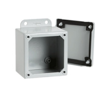 HOFFMAN ENCLOSURES INC  A1210SC   J Box, Type 12 Screw Cover, Size/Dims: 12.00x10.00x5.00, Material/Finish: Steel/Gray