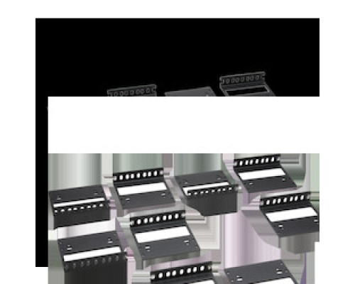 CORNING  CCH3-RECESS-KIT-5   Recess KitsIncludes five pairs of brackets to recess mount/flush mount five 03U housings