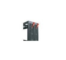 MIDDLE ATLANTIC PRODUCTS  MW-CFRD-42   High CFM Split Rear Door, 42 RU Racks