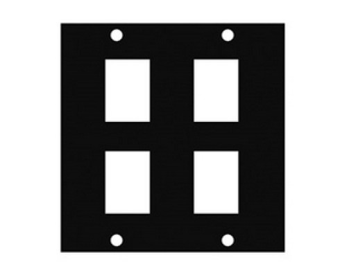 MIDDLE ATLANTIC PRODUCTS  KEY-4   UCP Module, Four Keystone Punchouts