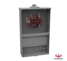 MILBANK MFG CO  UC7461-YL-TGE-DES   Meter Socket, 13 Terminal, Ringless Type, 1.25in Hub, Steel