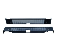 HOFFMAN ENCLOSURES INC PPBCV2700  Vented Plinth Base Cover 2 , Size/Dims: fits 200x700mm, Material/Finish: Steel/Black