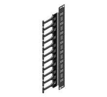 CHATSWORTH PRODUCTS CPI  37086-C18  Enclosure Cable Manager, Short Finger, 26U Rack Mount Space, 0.51