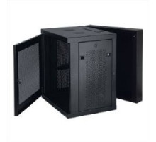 TRIPP LITE  SRW10US   Tripp Lite 10U Low-Profile Wall-Mount Rack Enclosure Cabinet, Double Hinge, Removable Side Panels, 22H x 24W x 22D