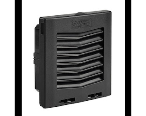 HOFFMAN ENCLOSURES INC  HG0500403   HG Filter Fan Exhaust Grilles, Black, ABS