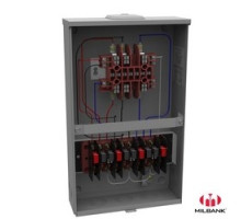 MILBANK MFG CO  U4427-XL-21   Meter Socket, Transformer Rated, 13 Terminal, Ringless, 20 Amp, Small Closing Plate, Steel
