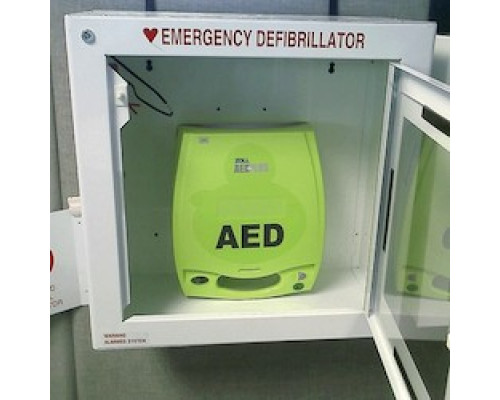 TEMPORARY VENDOR ABBREVIATION  8000-0855   ZOLL AED PLUS         METAL WALL CABINET WITH ALARM 8000-0855