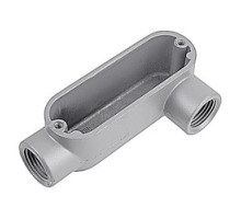 THOMAS & BETTS  BLL-2   Set Screw Die Cast Aluminum Conduit Body with Left Side Opening, 3/4 inch, For Use with EMT Conduit.