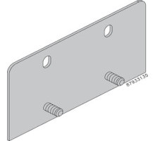 HOFFMAN ENCLOSURES INC  AMFK3RL016   Mounting Bracket Kit, 5.00 fits 16 ga., Gray, Steel