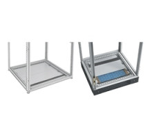 HOFFMAN ENCLOSURES INC  PGP168   Gland Plate, Solid, Size/Dims: fits 1600x800mm, Material/Finish: Steel/LtGray