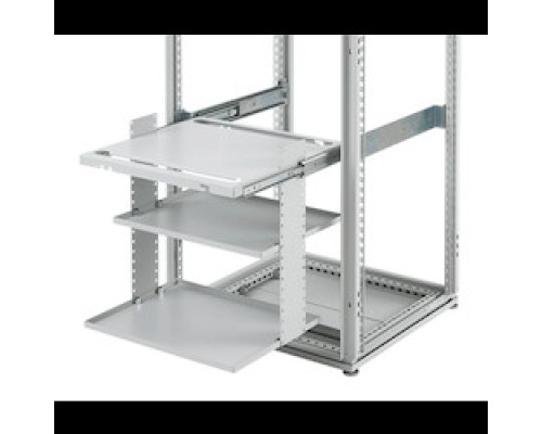 HOFFMAN ENCLOSURES INC  P2ASHP6   ProLine G2 Frame Printer Shelf, 600mm, Lt Gray, Steel