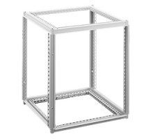 HOFFMAN ENCLOSURES INC  PF786   Modular Frame, Single Bay, Size/Dims: 700x800x600mm, Material/Finish: Steel/LtGray