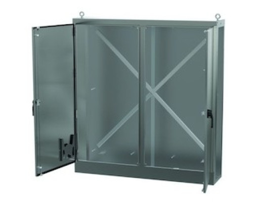 HOFFMAN ENCLOSURES INC  AU84X7818RSSLP   UNIVERSAL FREESTAND, 2 DOOR RIGHT SIDE OPEN STAINLESS STEEL