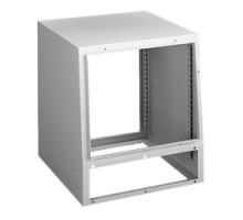 HOFFMAN ENCLOSURES INC  PST5A126   Sloped Top / Accessory Front, Size/Dims: 500x1200x600mm, Material/Finish: Steel/LtGray