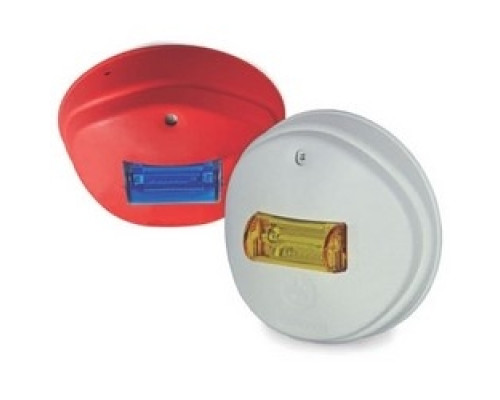 GENTEX CORP  904-1376-002  GCCA24PCW  Fire Protection Horn/Strobe, Indoor, Ceiling Mount, Plain, 81 to 86 dBA Reverberant, 90 dBA Anechoic Room, 24 Volt DC, 2.6