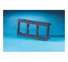 ORTRONICS  42100054   TracJack Adapter Plate for Furniture Opening, Rear Load, Three-port, Fog White