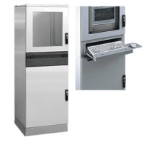 HOFFMAN ENCLOSURES INC  PFPC1866   Modular Frame, PC Style, Size/Dims: 1800x600x600mm, Material/Finish: Steel/LtGray