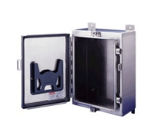 HOFFMAN ENCLOSURES INC  A302408LPEMCSS   Wall-Mount EMC Enclosure, Size/Dims: 30.00x24.00x8.00, Material/Finish: SS Type 304