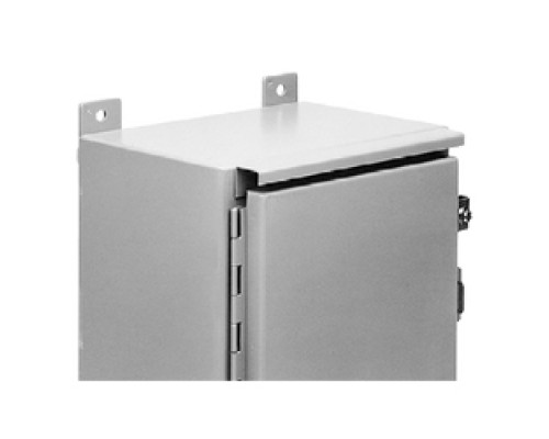 HOFFMAN ENCLOSURES INC  ADK48A   Drip Shield Kit for Two Door Encl., Size/Dims: fits B=48.00, Material/Finish: Steel/Gray