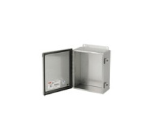 HOFFMAN ENCLOSURES INC  A8064CHNFSS6   Junction Box, Type 4x, Continuous-Hinge Cover with Clamps, Stainless Steel type 316L, 8