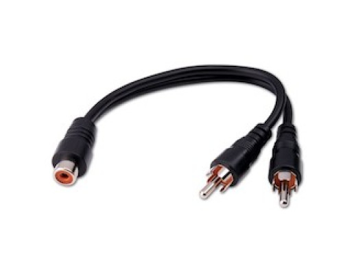 VANCO  AC3E   2-RCA Male Plugs To RCA Female Jack 