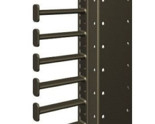 GREAT LAKES DATA RACKS ENC-K24  Cable Management Rail Kit; includes 24 sections of 7 RMU fingers 4