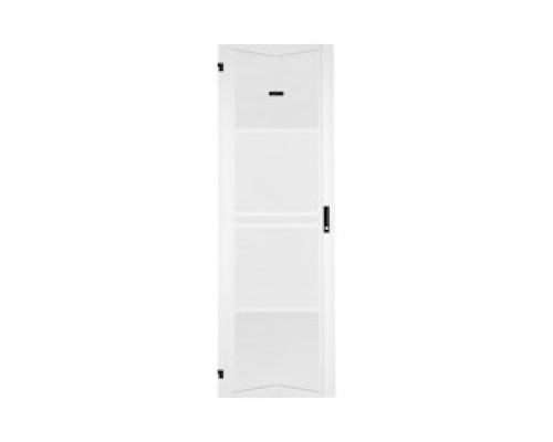 PANDUIT  XG-DRSH851W   Single Hinged Door for use with 800mm Wide, 51RU FlexFusion Cabinet. Door Includes mech key lock. Door can accept 3 Digit Combo Lock, SmartZone G5 Security Handle, HID or HID/Keypad w/Humidity Sensor. Door has 80% Open perf. Whit