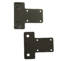 GREAT LAKES DATA RACKS  ZR2   Zero-U Mounting Brackets, Vertically Mounts 2 RMU of Equipment, Mounts along the FMP of racks and 29/30/32
