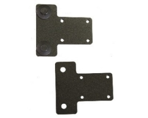 GREAT LAKES DATA RACKS  ZR2   Zero-U Mounting Brackets, Vertically Mounts 2 RMU of Equipment, Mounts along the FMP of racks and 29/30/32