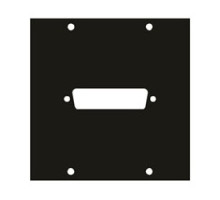 MIDDLE ATLANTIC PRODUCTS  1DB25   UCP Module, One DB25 Punchout